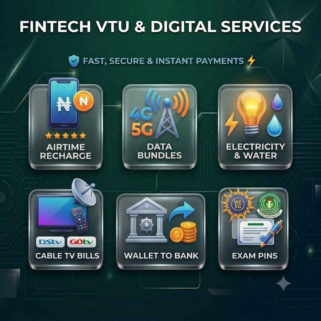 FintechFlow Dashboard UI Mockup
